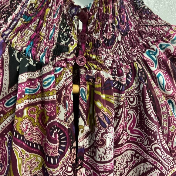 Chico's Multicolor Paisley Blouse - Picture 5 of 12